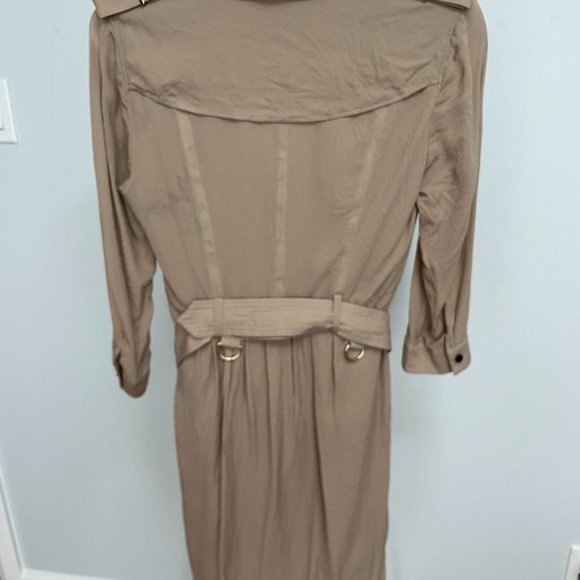 Burberry - Dress - silk -Size UK8/US6 - Brown sugar - GUC - Picture 4 of 7